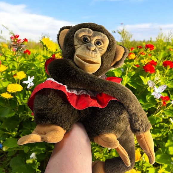 Childs Playmate | Toys | 984 Childs Playmate Girl Monkey Puppet ...